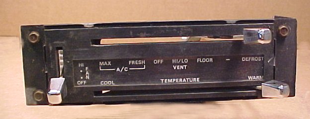 1971 - 1972 - 1973 Mustang AC - Heater Control